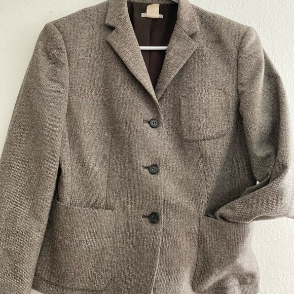 Blazer By J. Crew In Brown, Size: Xs